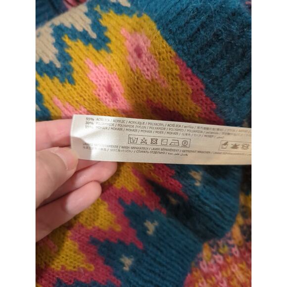 Twinset My Twin Floral Mohair Blend Cardigan Sweater NWT - Picture 3 of 8